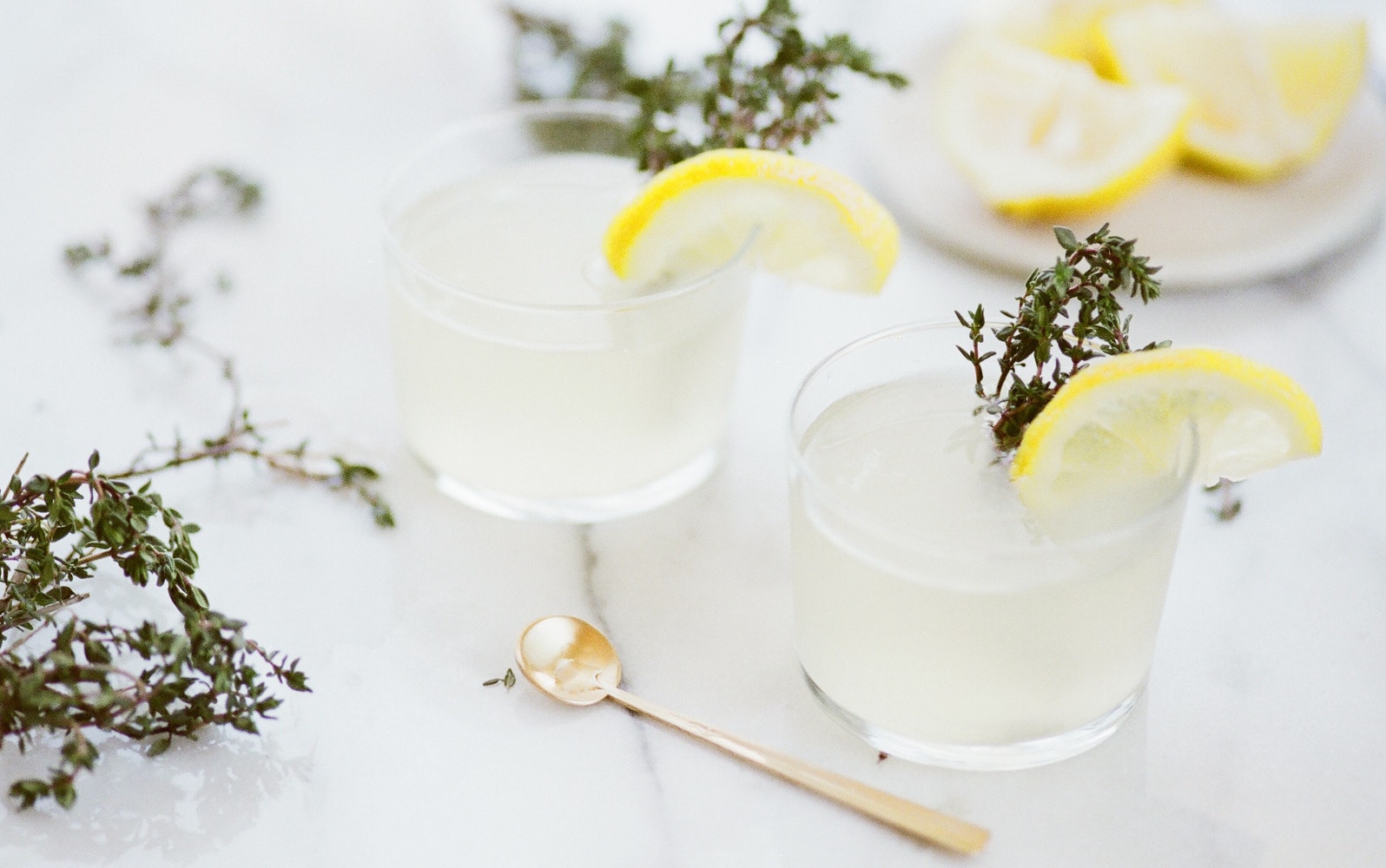 Lemon and Thyme G&T Cocktail Recipe